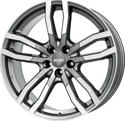 Alutec DriveX 9x20 5x112 ET 33 Dia 66.5 Metal Grey Frontpolished