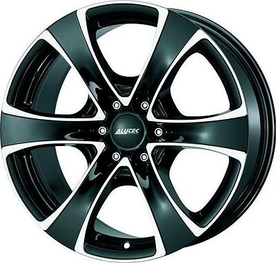 Alutec Dynamite 8.5x18 5x114.3 ET 35 Dia 76.1 diamant black polished