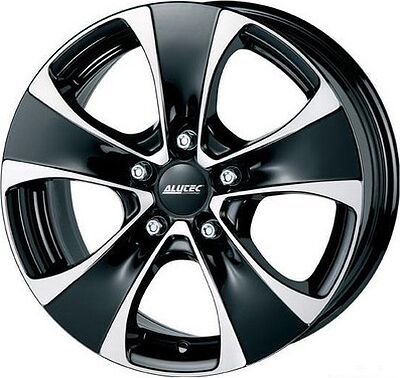 Alutec Dynamite 7.5x16 5x108 ET 45 Dia 70.1 Diamant black front polished
