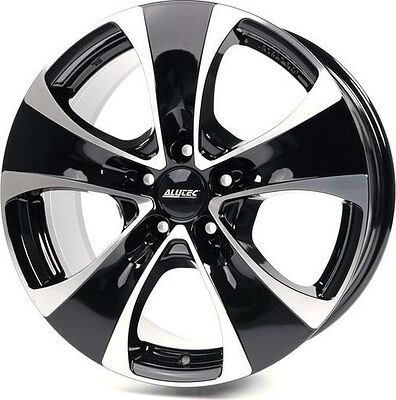 Alutec Dynamite 7.5x16 5x114.3 ET 38 Dia 70.1 Diamond Black Front Polished