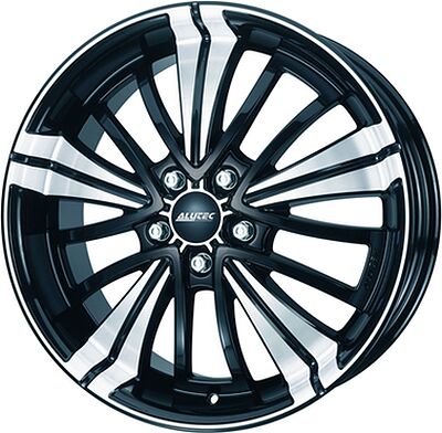 Alutec Ecstasy 7.5x17 5x100 ET 35 Dia 63.3 Diamant Black Polished