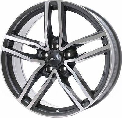 Alutec Ikenu 8.5x20 5x112 ET 45 Dia 57.1 Graphite front polished