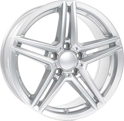 Alutec M10X 7.5x17 5x112 ET 53 Dia 66.5 Polar Silber