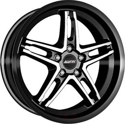Alutec Poison Cup 8x18 5x112 ET 30 Dia 66.5 Diamant schwarz polished