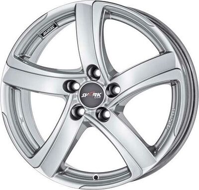 Alutec Shark 7x17 4x108 ET 25 Dia 65.1 sterling silver