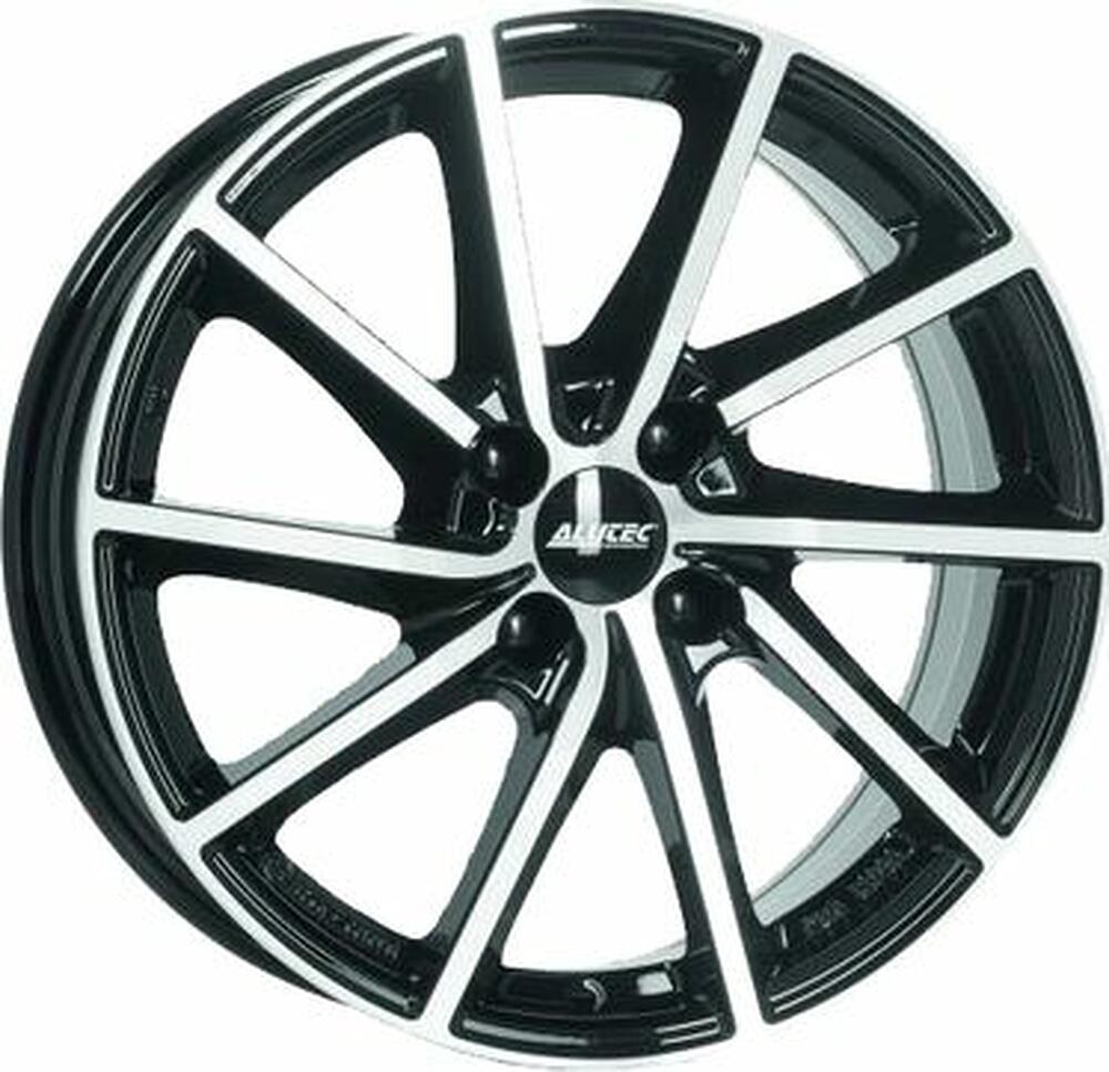 Alutec Singa 6x15 4x98 ET 35 Dia 58.1 Diamant black front polished