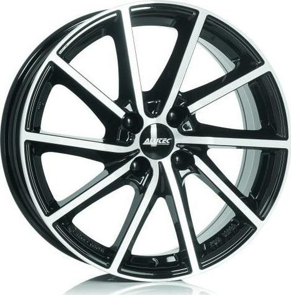Alutec Singa 6x16 4x108 ET 23 Dia 65.1 Diamond Black Front Polished