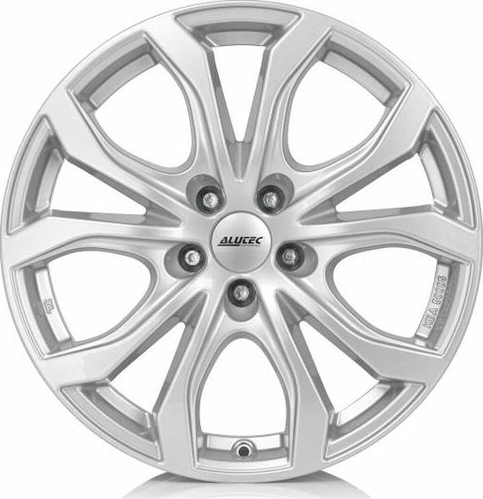 Alutec W10 9x20 5x127 ET 52 Dia 71.6 Polar Silber