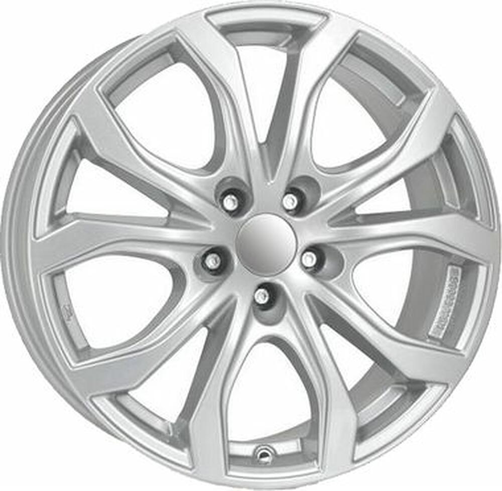 Alutec W10 8.5x19 5x127 ET 55 Dia 71.6 Polar Silver