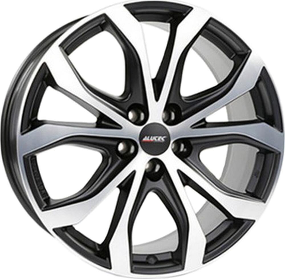 Alutec W10 9x20 5x108 ET 43 Dia 70.1 Racing black front polished