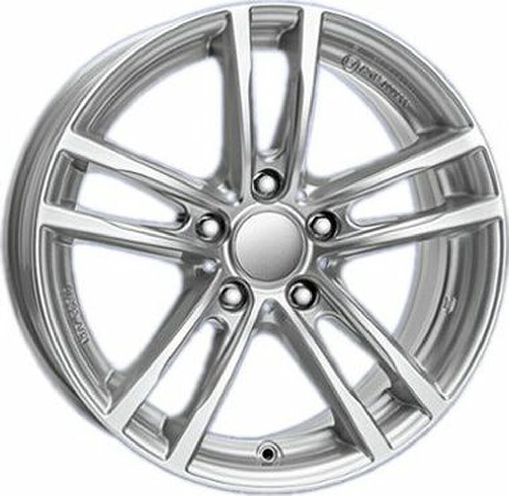 Alutec X10 7.5x17 5x120 ET 37 Dia 72.6 Polar Silver