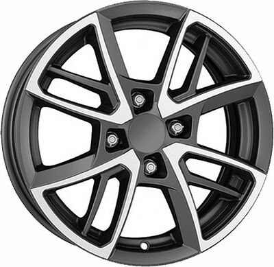 Alutec Xplosive 4 6.5x15 4x98 ET 35 Dia 58.1 Graphite matt front polished