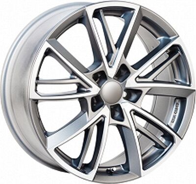 Alutec Xplosive 7.5x17 5x108 ET 55 Dia 66.3 polar silver