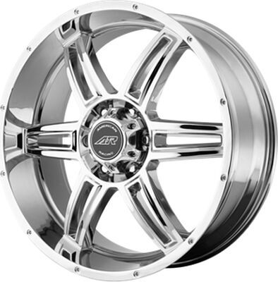 American Racing AR890 9x22 5x127 ET 35 Dia 78 Chrome