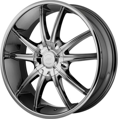 American Racing AR897 8x18 6x135 ET 38 Dia 100.5 White/PVD