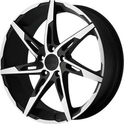 American Racing AR900 7.5x18 5x114 ET 45 Dia 72.62 Black/Machined