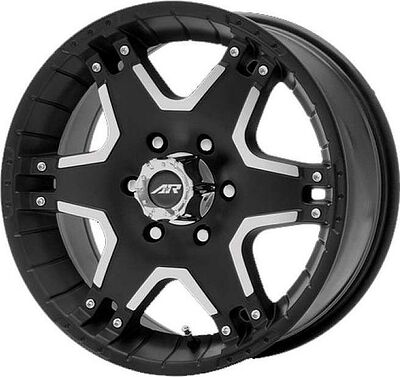 American Racing Tactic (AR392) 8.5x18 6x139 ET 30 Dia 78.1 BLK/Mashin