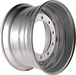 Asterro 10/335/281/0 14x19.5 10x335 ET 0 Dia 281 Silver