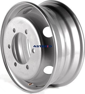 Asterro 6/205/161/122 6.75x17.5 6x205 ET 122 Dia 161 Silver