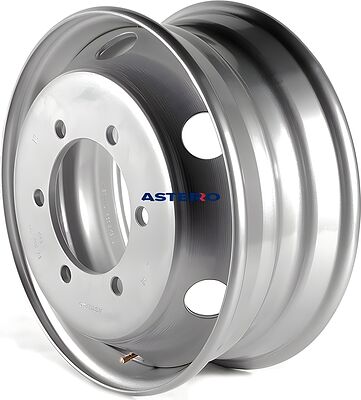 Asterro 6/222,25/164/115 6x17 6x222 ET 115 Dia 164 Silver