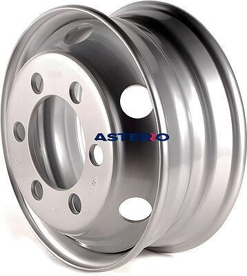 Asterro 6/222,25/164/125 6x16 6x222 ET 125 Dia 164 Silver
