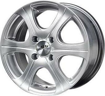 ASW Zentra 7x16 4x114.3 ET 42 Dia 72.6 silver