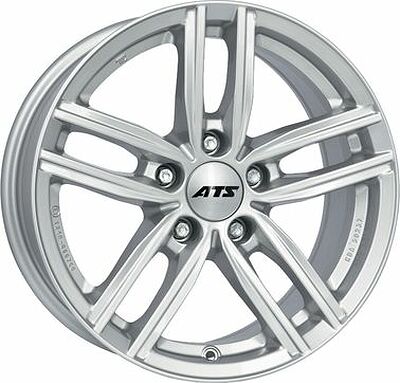 ATS Antares 7x16 5x112 ET 48 Dia 57.1 Polar Silver