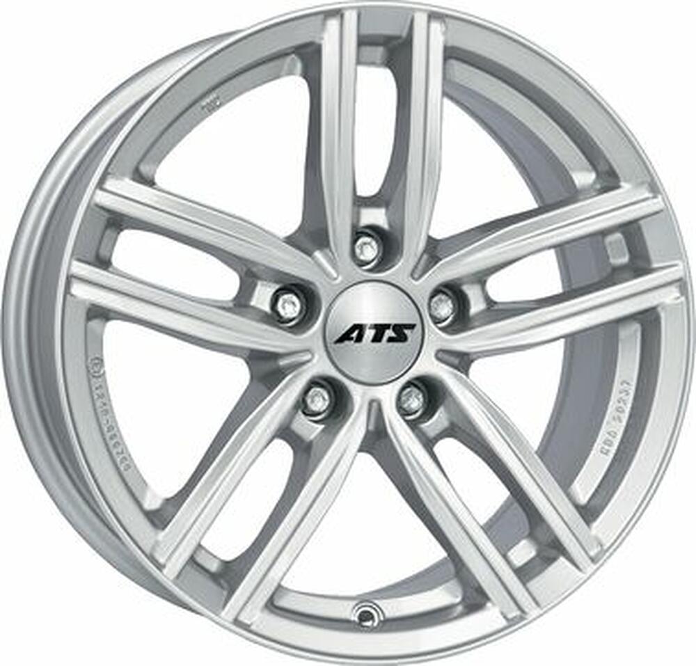 ATS Antares 7x17 5x112 ET 43 Dia 57.1 Polar Silver