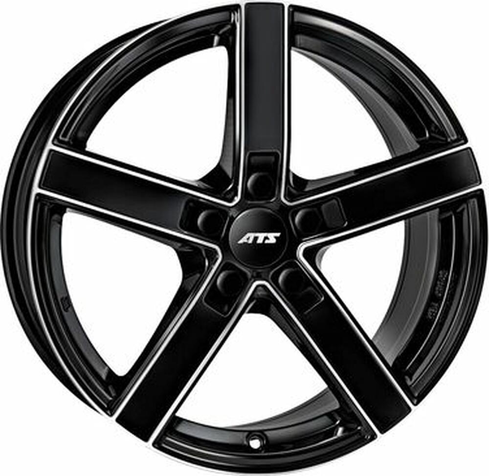 ATS Emotion 7x16 5x108 ET 50 Dia 63 Diamant black front polished
