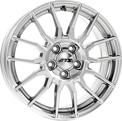 ATS Street Race 7.5x18 5x112 ET 43 Dia 66.5 Diamant Silber Lackiert