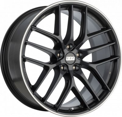 BBS CC 8.5x20 5x112 ET 30 Dia 82 Satin black/diamond-cut