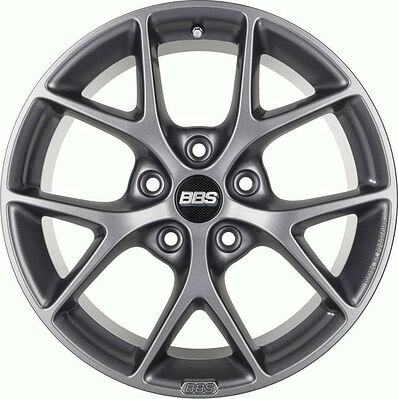 BBS SR 8x18 5x100 ET 48 Dia 70 satin himalaya-grey