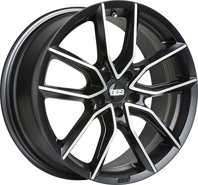 BBS XA 8.5x18 5x120 ET 35 Dia 82 BLACK DIAMOND CUT