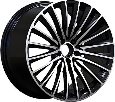 BKNG Y5909B 9.5x20 5x112 ET 36 Dia 66.6 Black Lip