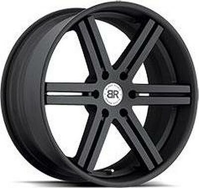 Black Rhino Letaba 9x20 6x139.7 ET 15 Dia 112 Mat Black
