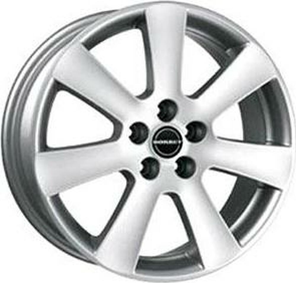Borbet CA 7x16 5x108 ET 50 Dia 63.35 Crystal Silver-Lackiert