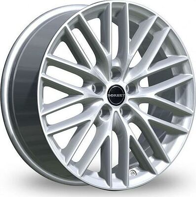Borbet CW1 7x17 5x105 ET 40 Dia 56.6 Schwarz polished