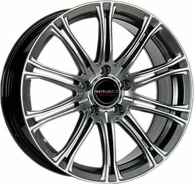 Borbet CW1/5 8x17 5x112 ET 45 Dia 72 Hyper Silver