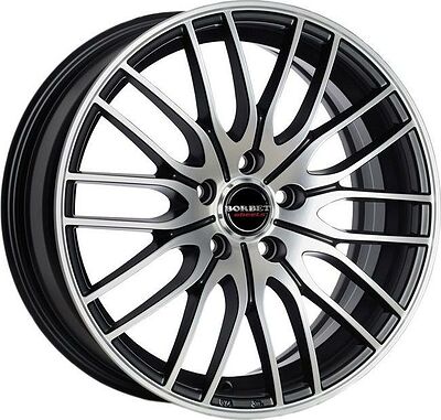 Borbet CW1/5 8x17 5x112 ET 45 Dia 72.5 silver