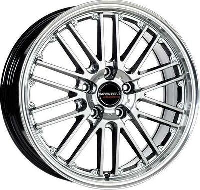Borbet CW2/5 8x17 5x112 ET 35 Dia 72.5 Hyper horn polished