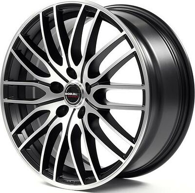 Borbet CW4/5 8x17 5x112 ET 48 Dia 72.5 Black Polished