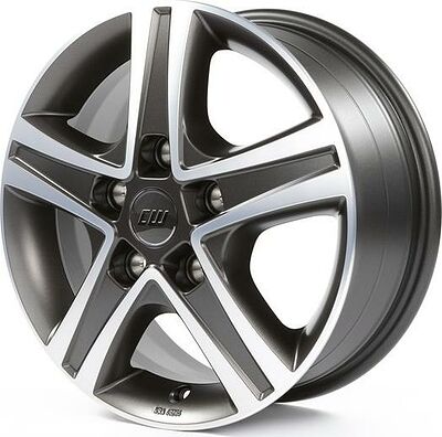 Borbet CWD 6.5x16 5x130 ET 65 Dia 78.1 Mistral Antraciet Pol Matt