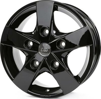 Borbet CWF 6.5x16 5x160 ET 60 Dia 65.05 Black Gloss