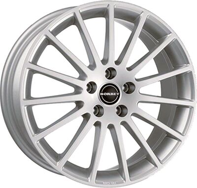 Borbet LS 8x18 5x112 ET 45 Dia 72.5 Cristal silver