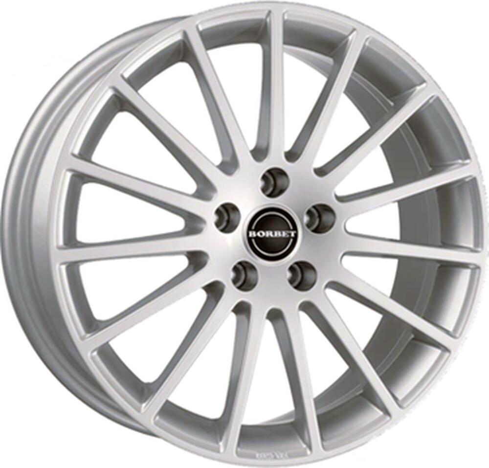 Borbet LS 8x18 5x114.3 ET 45 Dia 72.5 Cristal silver