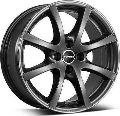 Borbet LV4 6.5x15 4x108 ET 20 Dia 65.1 Mistral Antraciet Matt