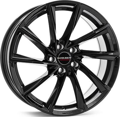 Borbet VTX 7.5x19 5x112 ET 30 Dia 66.5 Black Gloss