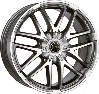 Borbet XA 9x20 5x108 ET 45 Dia 63.4 black chrome polished