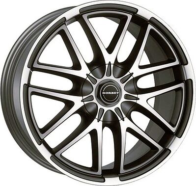 Borbet XA 9x20 5x108 ET 45 Dia 63.4 Mistral Anthrazit-Poliert Matt