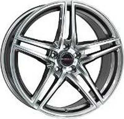 Borbet XRT 9x18 5x112 ET 21 Dia 66.5 brilliant-silber
